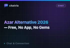 Azar Alternative 2026 — Free, No App, No Gems