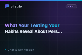 What Your Texting Habits Reveal About Your Personality